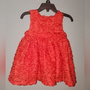 Cat and Jack Dress 12m Red Formal Christmas Party Wedding No Flaws